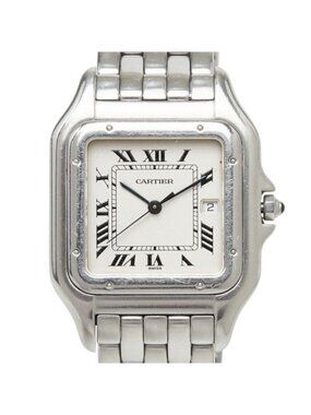 Cartier Panthere de Cartier Watch Ivory Silver Stainless Steel
